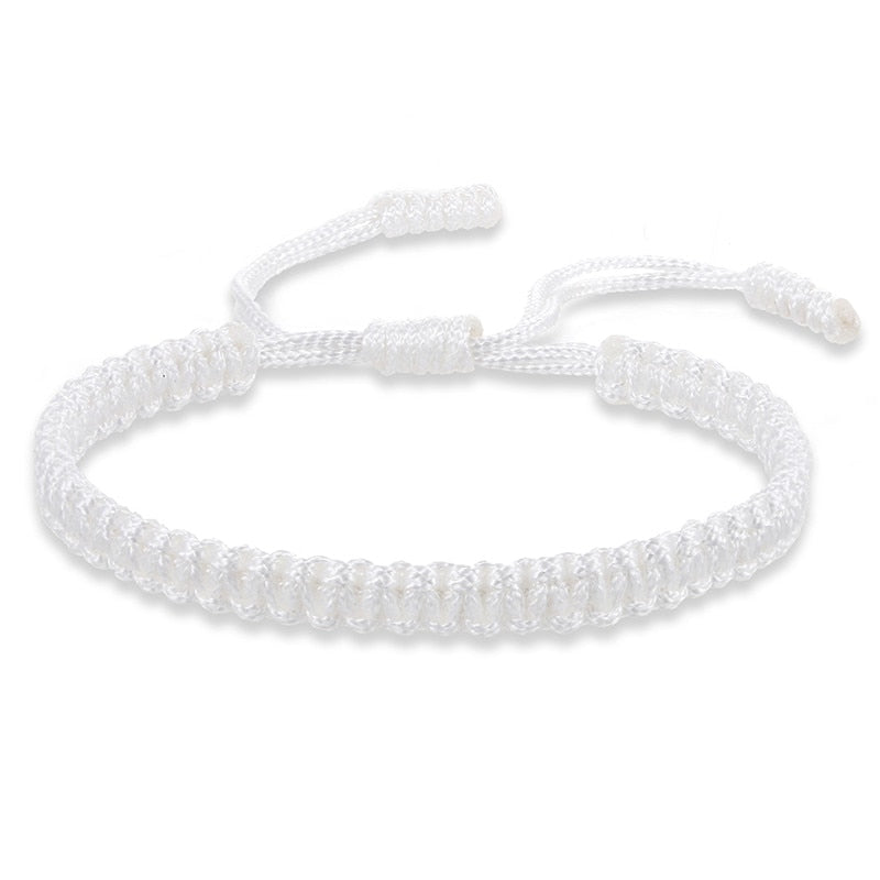 Ethnic Tibetan Buddha Woven Amulet Multicolor Bracelets & Bangles For Women Men Handmade Rope Buddha Charm Bracelet Friend Gift