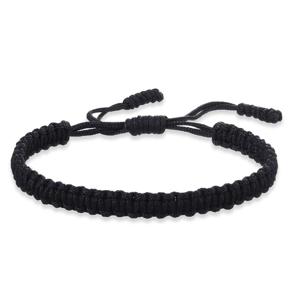 Ethnic Tibetan Buddha Woven Amulet Multicolor Bracelets & Bangles For Women Men Handmade Rope Buddha Charm Bracelet Friend Gift