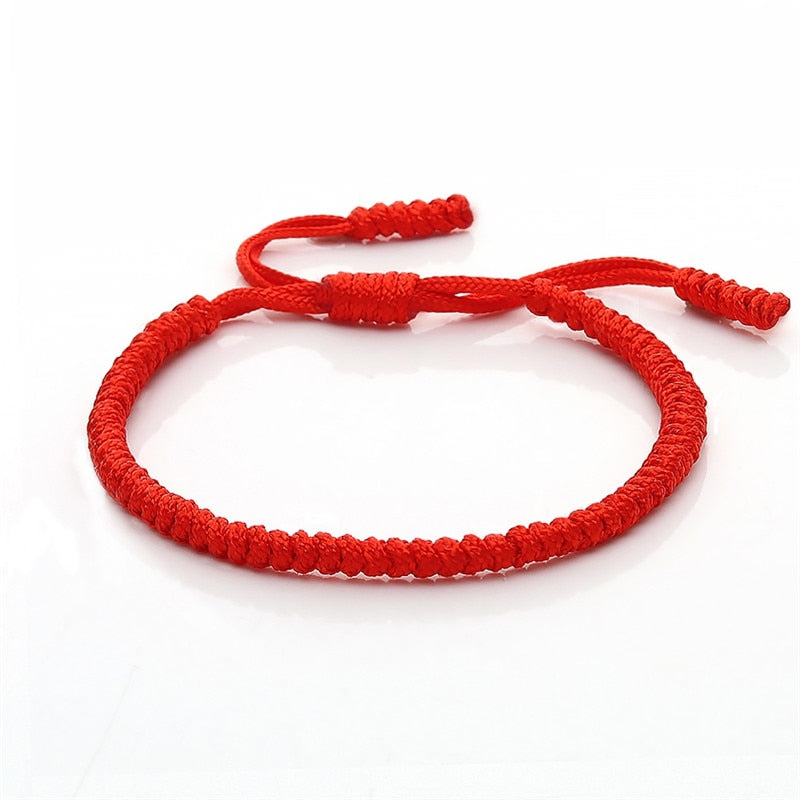 Ethnic Tibetan Buddha Woven Amulet Multicolor Bracelets & Bangles For Women Men Handmade Rope Buddha Charm Bracelet Friend Gift