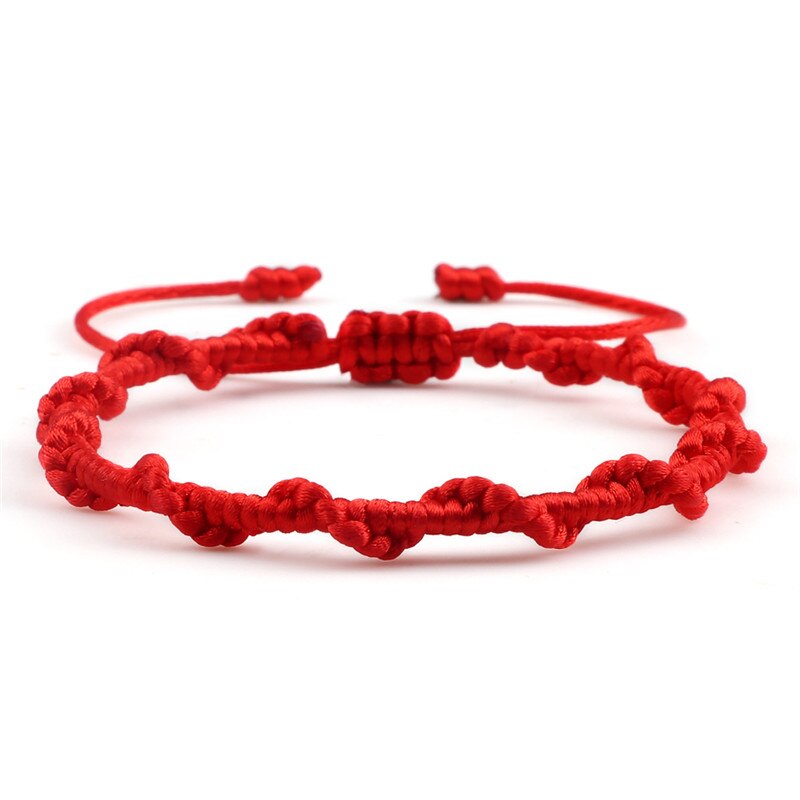 Ethnic Tibetan Buddha Woven Amulet Multicolor Bracelets & Bangles For Women Men Handmade Rope Buddha Charm Bracelet Friend Gift