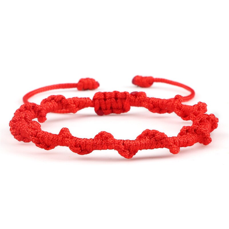 Ethnic Tibetan Buddha Woven Amulet Multicolor Bracelets & Bangles For Women Men Handmade Rope Buddha Charm Bracelet Friend Gift