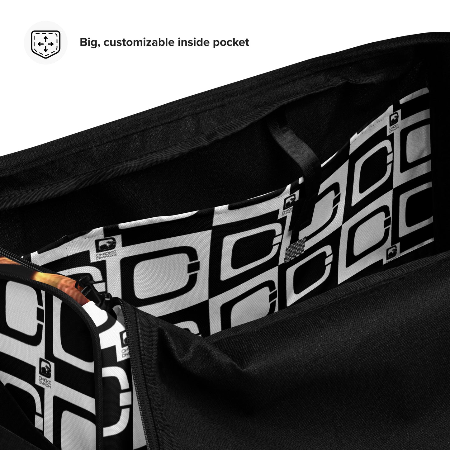 Dmachi logo Duffle bag