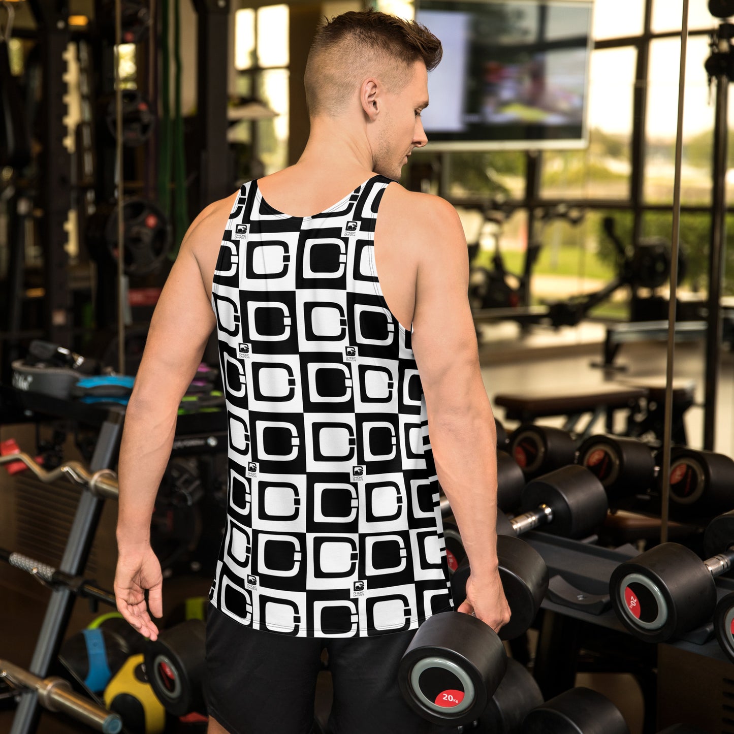 Dmachi logo Unisex Tank Top