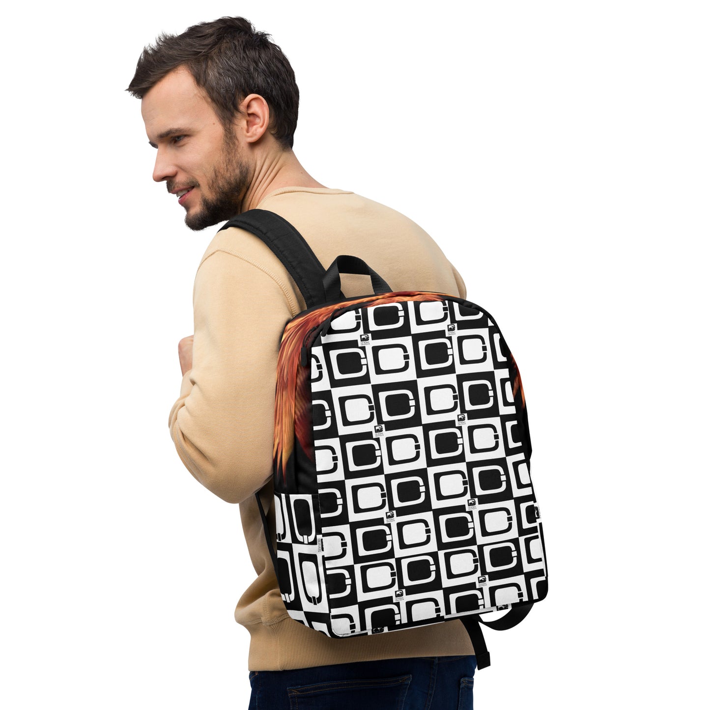 Dmachi Logo Minimalist Backpack