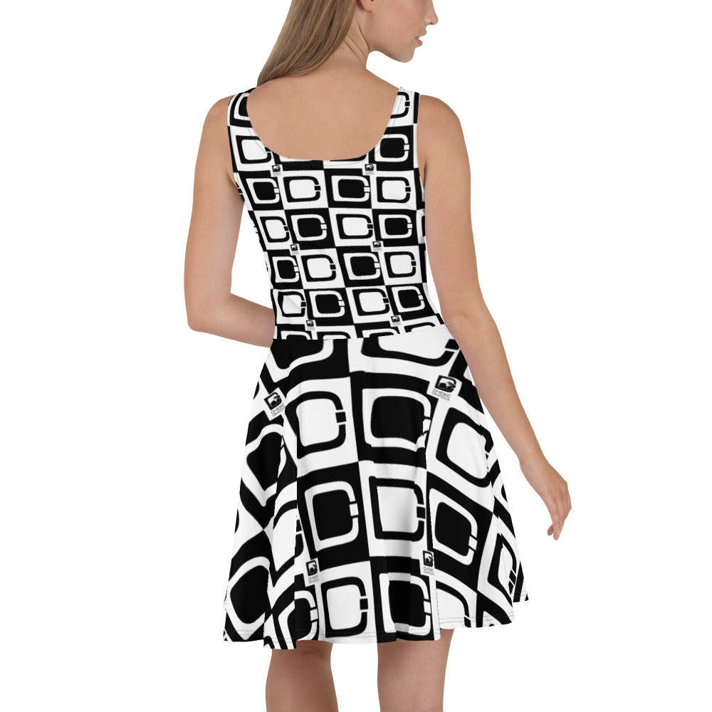 Dmachi logo Skater Dress