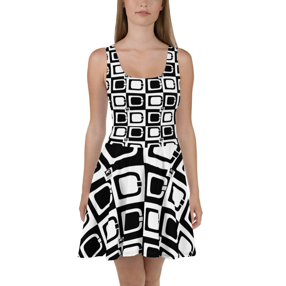Dmachi logo Skater Dress