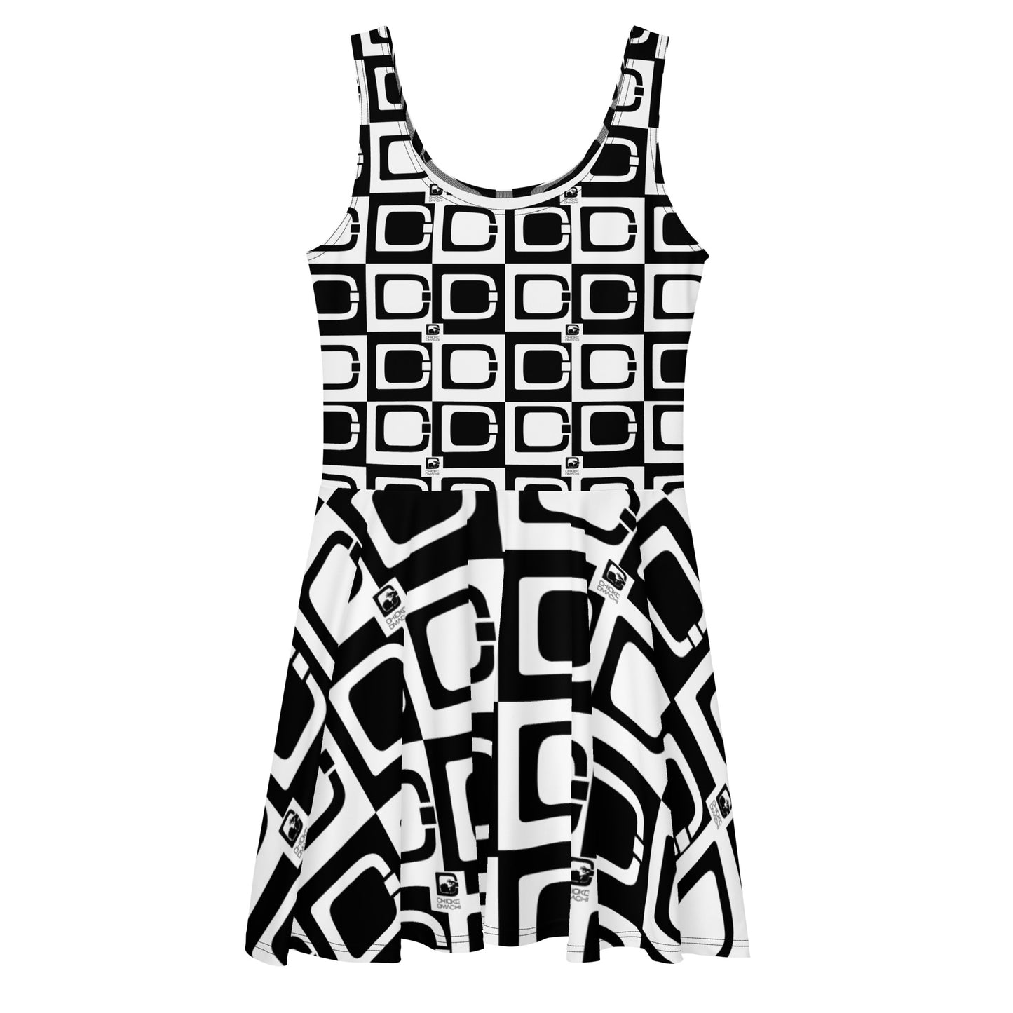 Dmachi logo Skater Dress