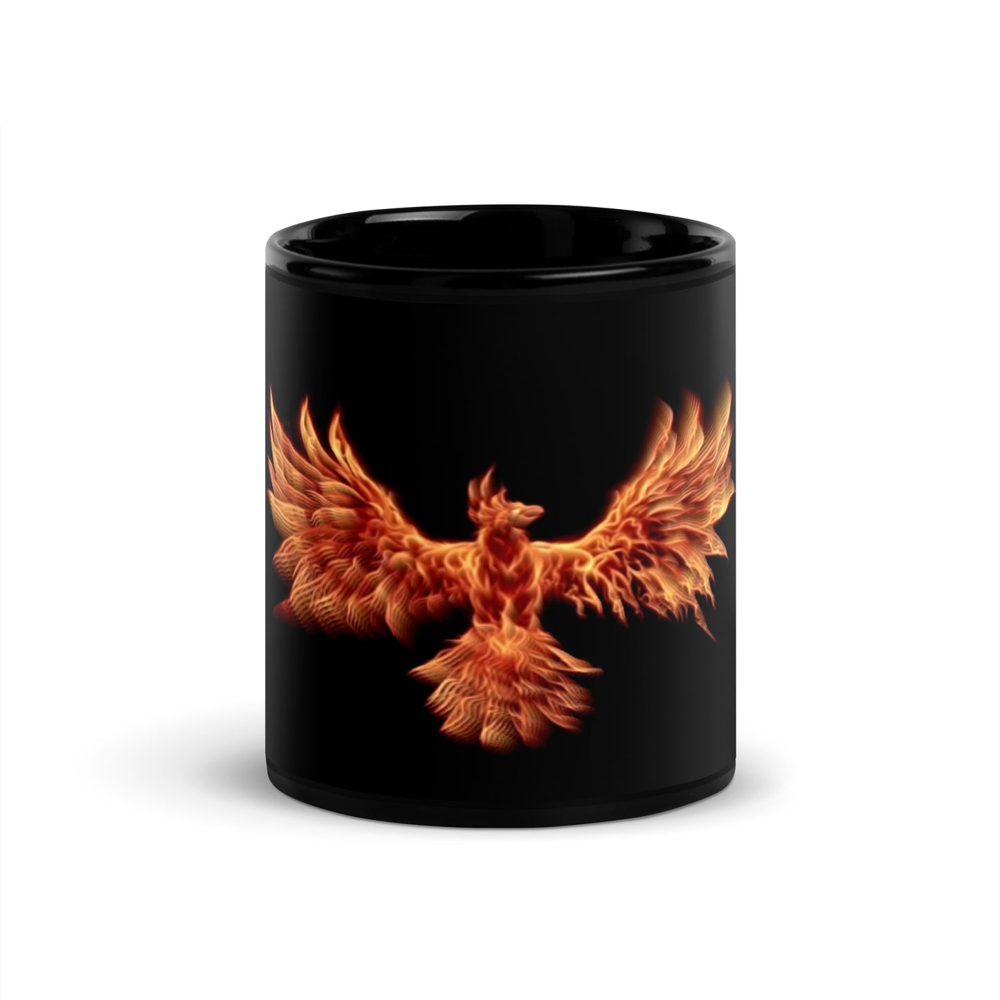 Black Phoenix | Grown Ass Kids merch | Glossy Mug