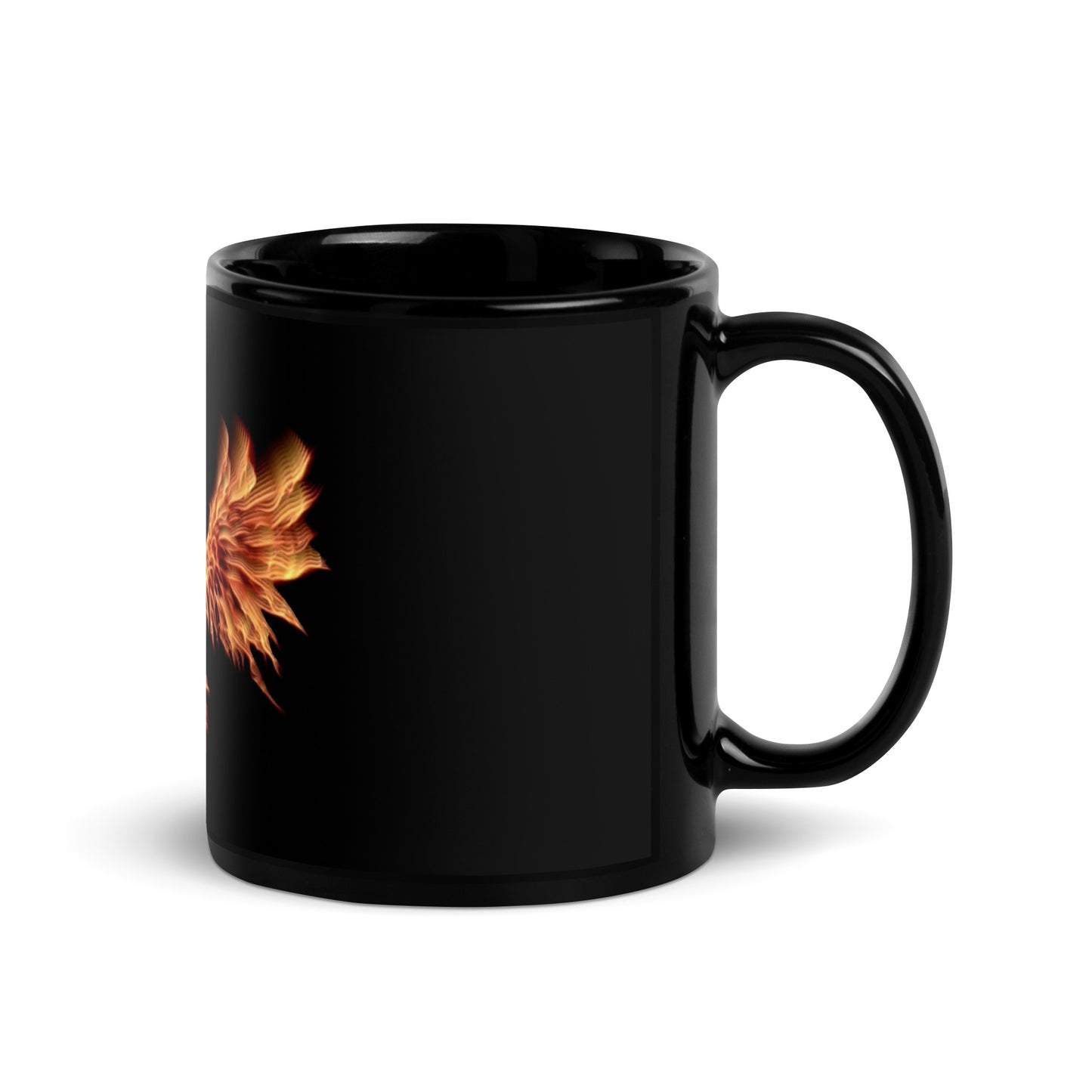 Black Phoenix | Grown Ass Kids merch | Glossy Mug