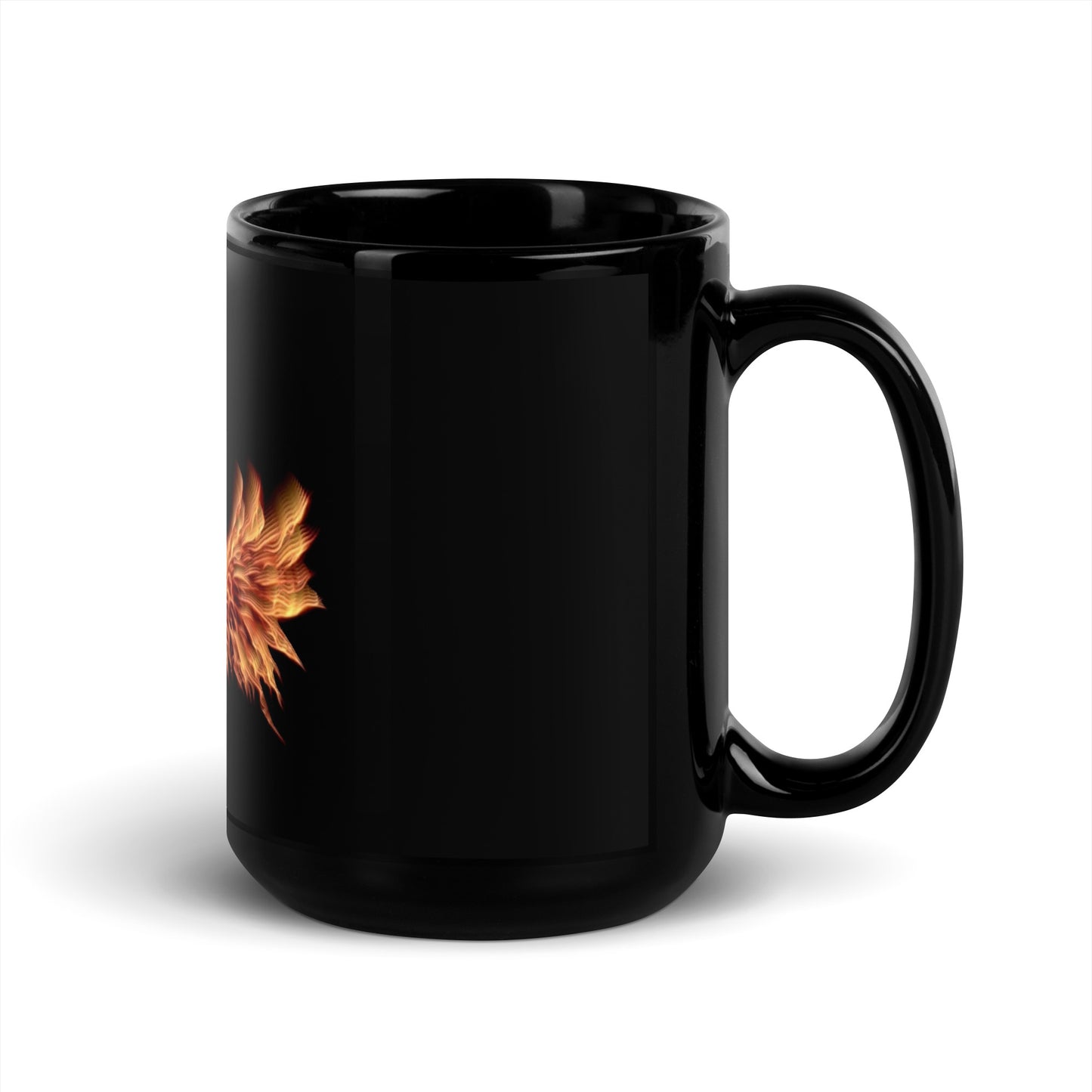 Black Phoenix | Grown Ass Kids merch | Glossy Mug