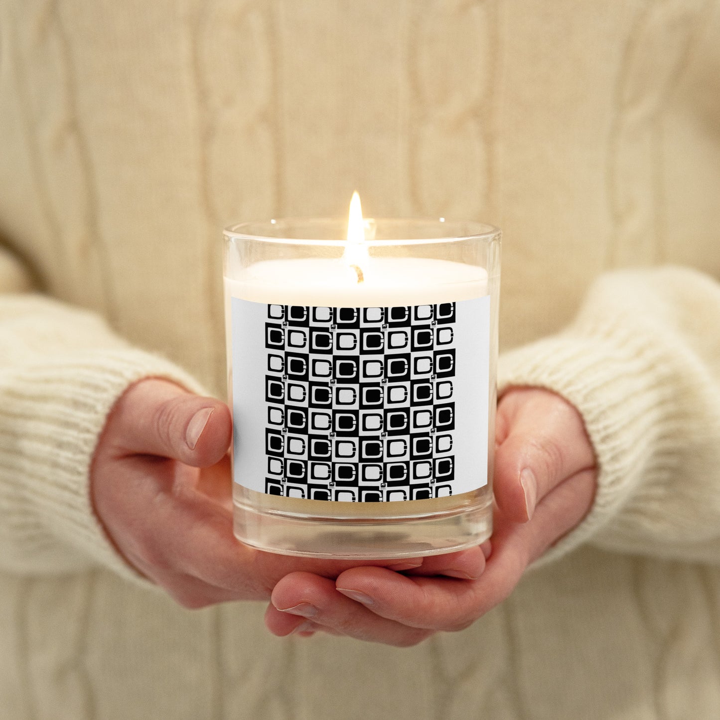 Dmachi jar soy wax candle
