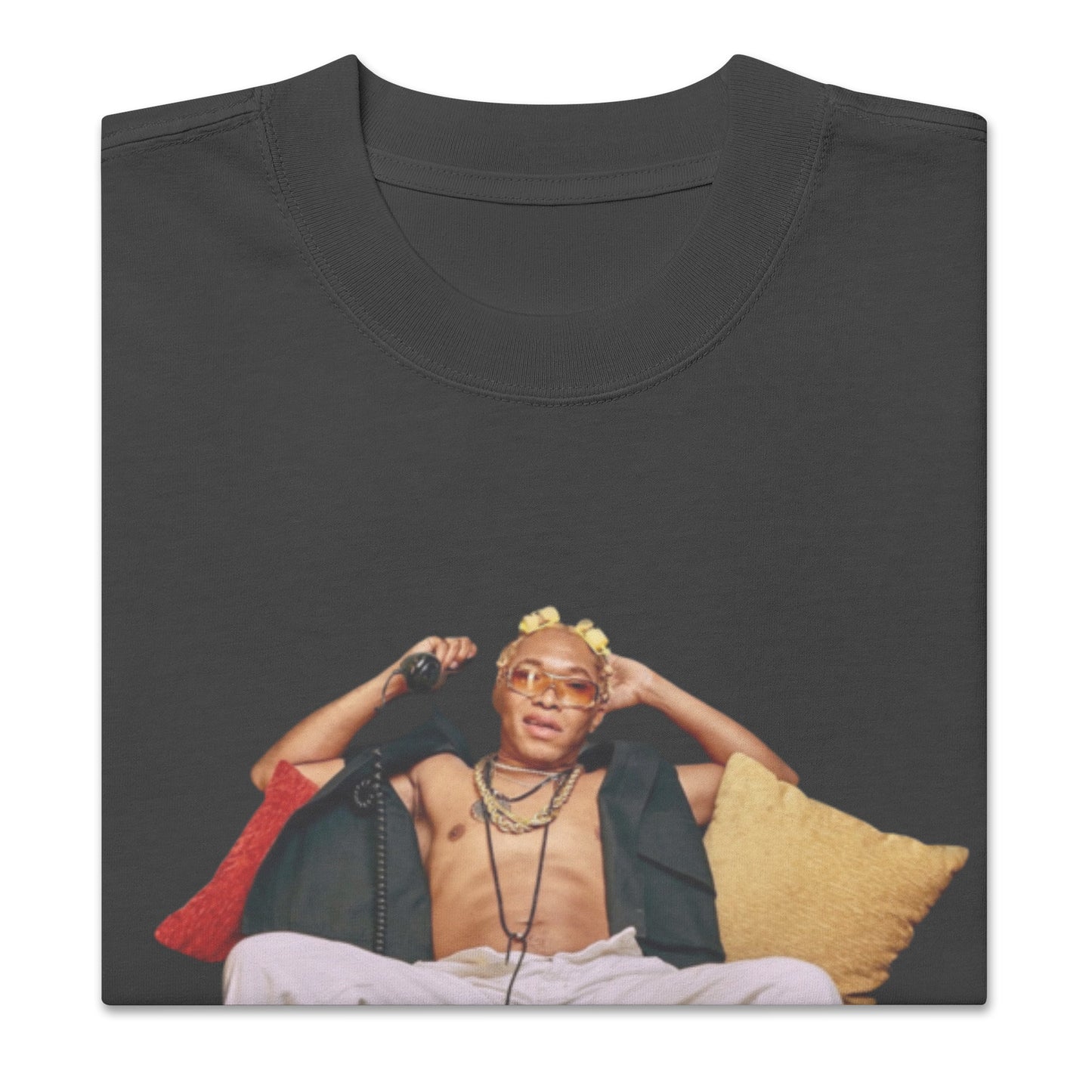 YO BRO | UNISEX Oversized faded t-shirt