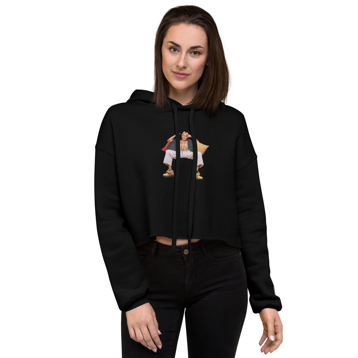 YO BRO | Crop Hoodie