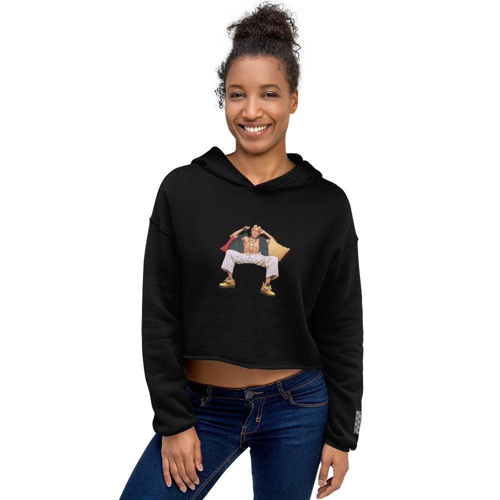 YO BRO | Crop Hoodie