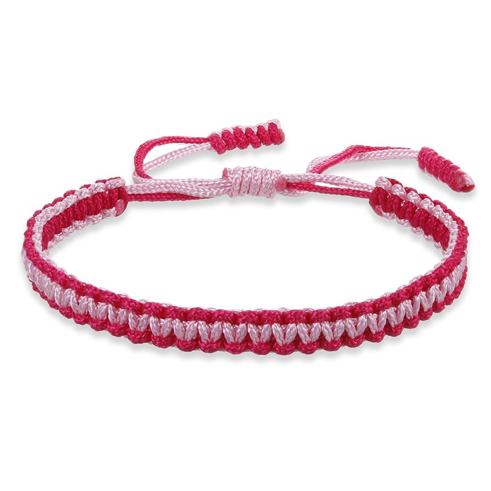 Ethnic Tibetan Buddha Woven Amulet Multicolor Bracelets &amp; Bangles For Women Men Handmade Rope Buddha Charm Bracelet Friend Gift
