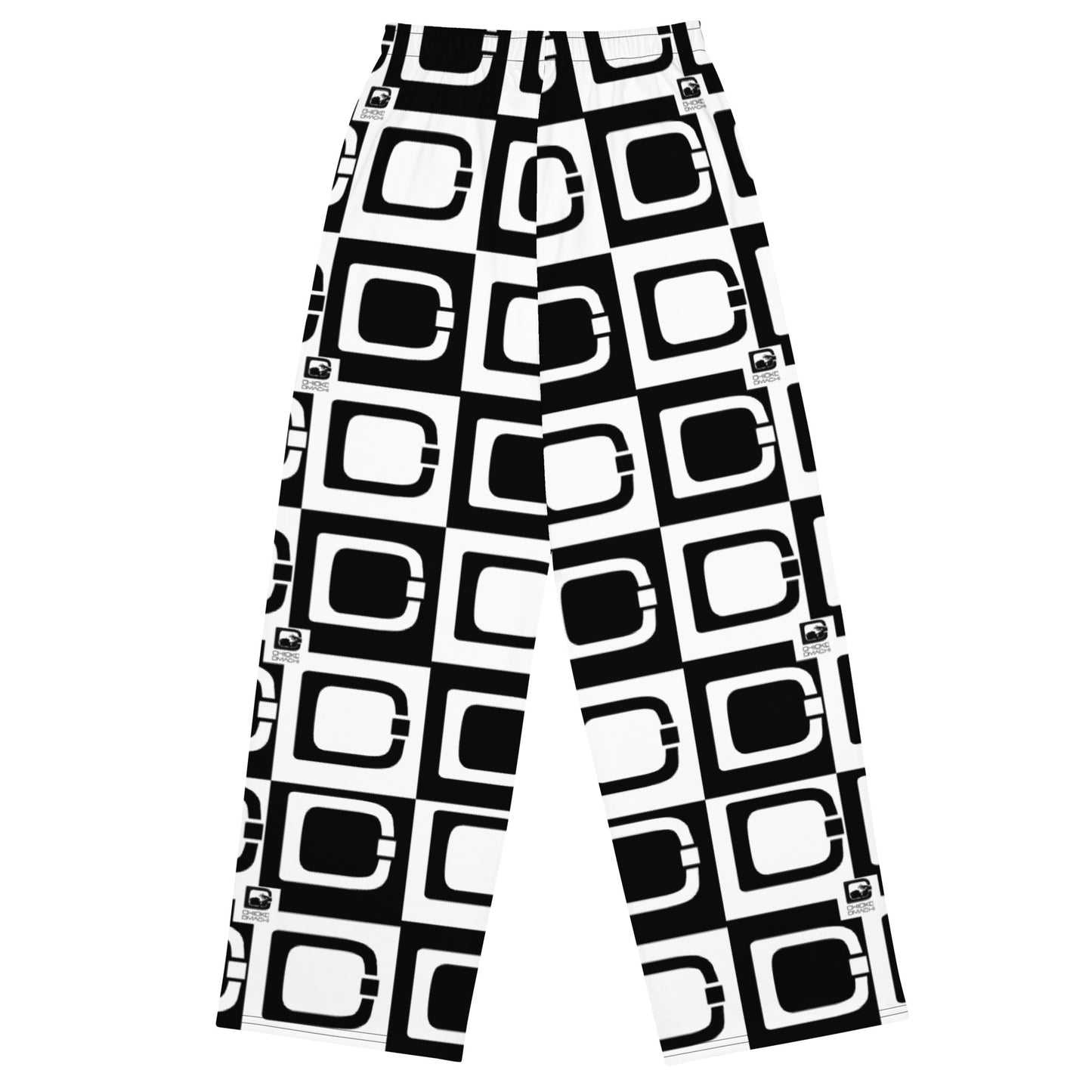 Dmachi logo unisex wide-leg pants