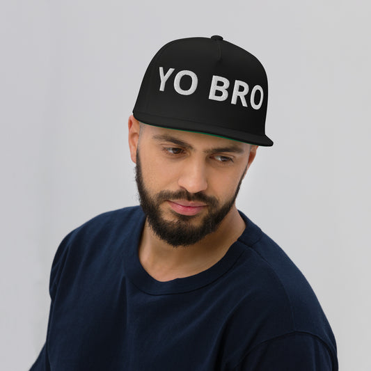 YO BRO | Flat Bill Cap