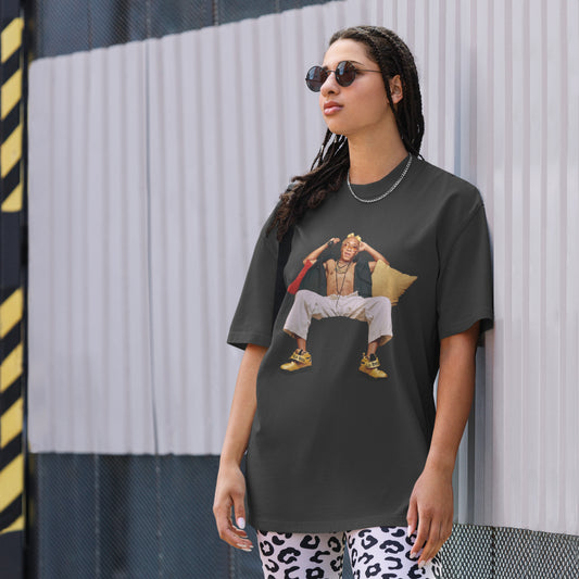 YO BRO | UNISEX Oversized faded t-shirt