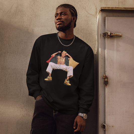 YO BRO | Premium heavyweight long sleeve shirt
