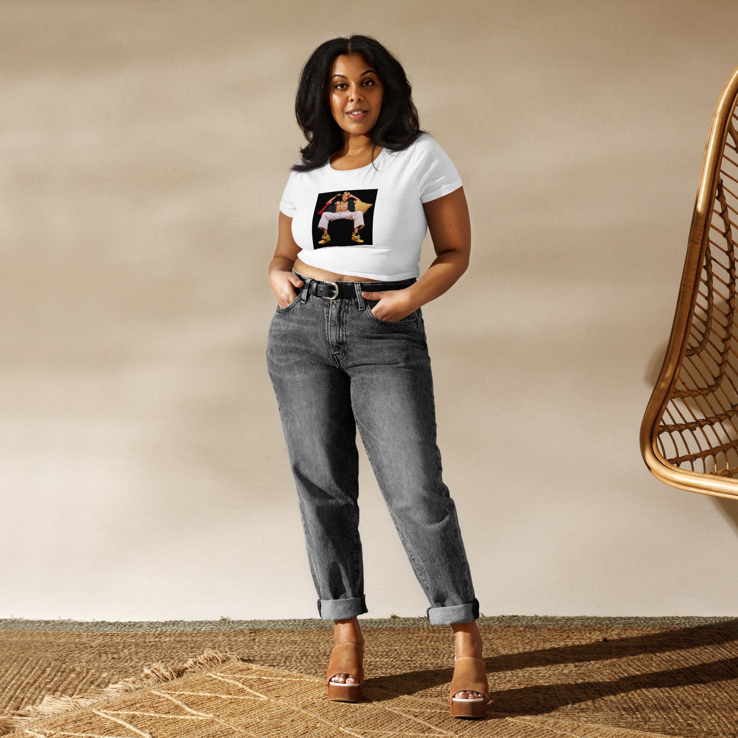 YO BRO | Women’s Crop Tee